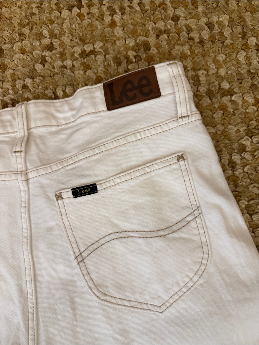 Lee, Button-Fly Jeans, NWT, ecru - Picture 4 of 5